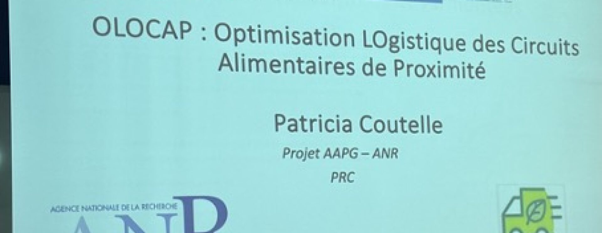 Patricia Coutelle à pu donner des conseils sur les projets ANR.